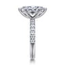Winslow - 14K White Gold Marquise Shape Diamond Engagement Ring - 0.5 ct