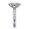 Winslow - 14K White Gold Marquise Shape Diamond Engagement Ring - 1 ct