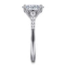Reed - 14K White Gold Oval Diamond Engagement Ring - 0.25 ct