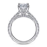14K White Gold Diamond Engagement Ring - 1.05 ct