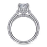 Charleston - 14K White Gold Diamond Engagement Ring - 1.55 ct