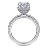 Yale - 14K White Gold Diamond Engagement Ring - 0.77 ct