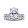 Yale - 14K White Gold Diamond Engagement Ring - 0.77 ct