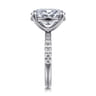 Winslow - 14K White Gold Oval Diamond Engagement Ring - 0.4 ct