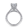 Sarita - 14K White Gold Pear Shape Diamond Engagement Ring - 0.95 ct