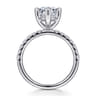 Winslow - 14K White Gold Pear Shape Diamond Engagement Ring - 0.38 ct
