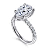 Winslow - 14K White Gold Pear Shape Diamond Engagement Ring - 0.38 ct