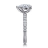 Winslow - 14K White Gold Pear Shape Diamond Engagement Ring - 0.35 ct