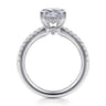 Broderick - 14K White Gold Princess Cut Diamond Engagement Ring - 0.3 ct