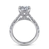 Sarita - 14K White Gold Princess Cut Diamond Engagement Ring - 0.9 ct