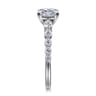 Emberlie - 14K White Gold Princess Cut Diamond Engagement Ring - 0.5 ct