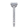 Addilyn - 14K White Gold Princess Cut Diamond Engagement Ring - 0.5 ct