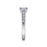 Wyatt - 14K White Gold Princess Cut Diamond Engagement Ring - 0.38 ct