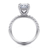 Winslow - 14K White Gold Radiant Cut Diamond Engagement Ring - 0.35 ct