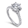 Genoa - 14K White Gold Diamond Engagement Ring - 0.55 ct