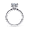 Broderick - 14K White Gold Round Diamond Engagement Ring - 0.31 ct