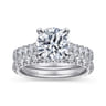 Charleston - 14K White Gold Diamond Engagement Ring - 1.03 ct