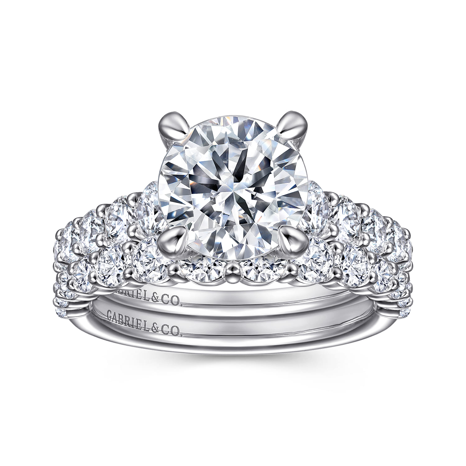 Winslet - 14K White Gold Diamond Engagement Ring - 1.19 ct - Shot 4