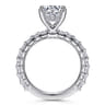 Yareli - 14K White Gold Diamond Engagement Ring - 1 ct