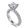 Yareli - 14K White Gold Diamond Engagement Ring - 1 ct