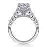 Rease - 14K White Gold Diamond Engagement Ring - 1.02 ct