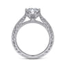 Heath - 14K White Gold Round Diamond Engagement Ring - 0.22 ct