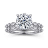 Lanna - 14K White Gold Round Diamond Engagement Ring - 0.3 ct