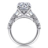 Fleure - 14K White Gold Diamond Engagement Ring - 1.15 ct