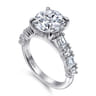 Fleure - 14K White Gold Diamond Engagement Ring - 1.15 ct