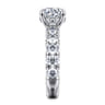 Broderick - 14K White Gold Round Diamond Engagement Ring - 1.7 ct
