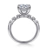 Joplin - 14K White Gold Round Diamond Engagement Ring - 0.18 ct
