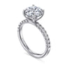 Winslow - 14K White Gold Round Diamond Engagement Ring - 0.36 ct
