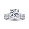 Winslow - 14K White Gold Round Diamond Engagement Ring - 0.36 ct