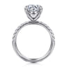 Winslow - 14K White Gold Round Diamond Engagement Ring - 0.38 ct