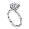 Winslow - 14K White Gold Round Diamond Engagement Ring - 0.38 ct