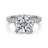 Winslow - 14K White Gold Round Diamond Engagement Ring - 0.4 ct