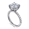 Winslow - 14K White Gold Round Diamond Engagement Ring - 0.4 ct