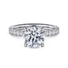 Winslow - 14K White Gold Round Diamond Engagement Ring - 0.35 ct
