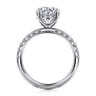 Winslow - 14K White Gold Round Diamond Engagement Ring - 0.35 ct