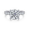Winslow - 14K White Gold Round Diamond Engagement Ring - 0.5 ct