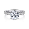 Winslow - 14K White Gold Round Diamond Engagement Ring - 0.5 ct