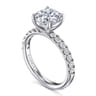 Winslow - 14K White Gold Round Diamond Engagement Ring - 0.5 ct