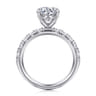 Winslow - 14K White Gold Round Diamond Engagement Ring - 0.8 ct