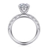 Winslow - 14K White Gold Round Diamond Engagement Ring - 1 ct