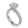Winslow - 14K White Gold Round Diamond Engagement Ring - 1 ct