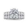 Winslow - 14K White Gold Round Diamond Engagement Ring - 1 ct
