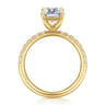 Winslow - 14K Yellow Gold Emerald Cut Diamond Engagement Ring - 0.36 ct