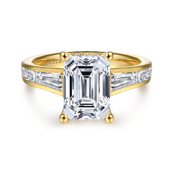 Emerald-Cut Engagement Ring