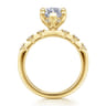 Joplin - 14K Yellow Gold Marquise Shape Diamond Engagement Ring - 0.17 ct