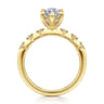 Joplin - 14K Yellow Gold Marquise Shape Diamond Engagement Ring - 0.16 ct